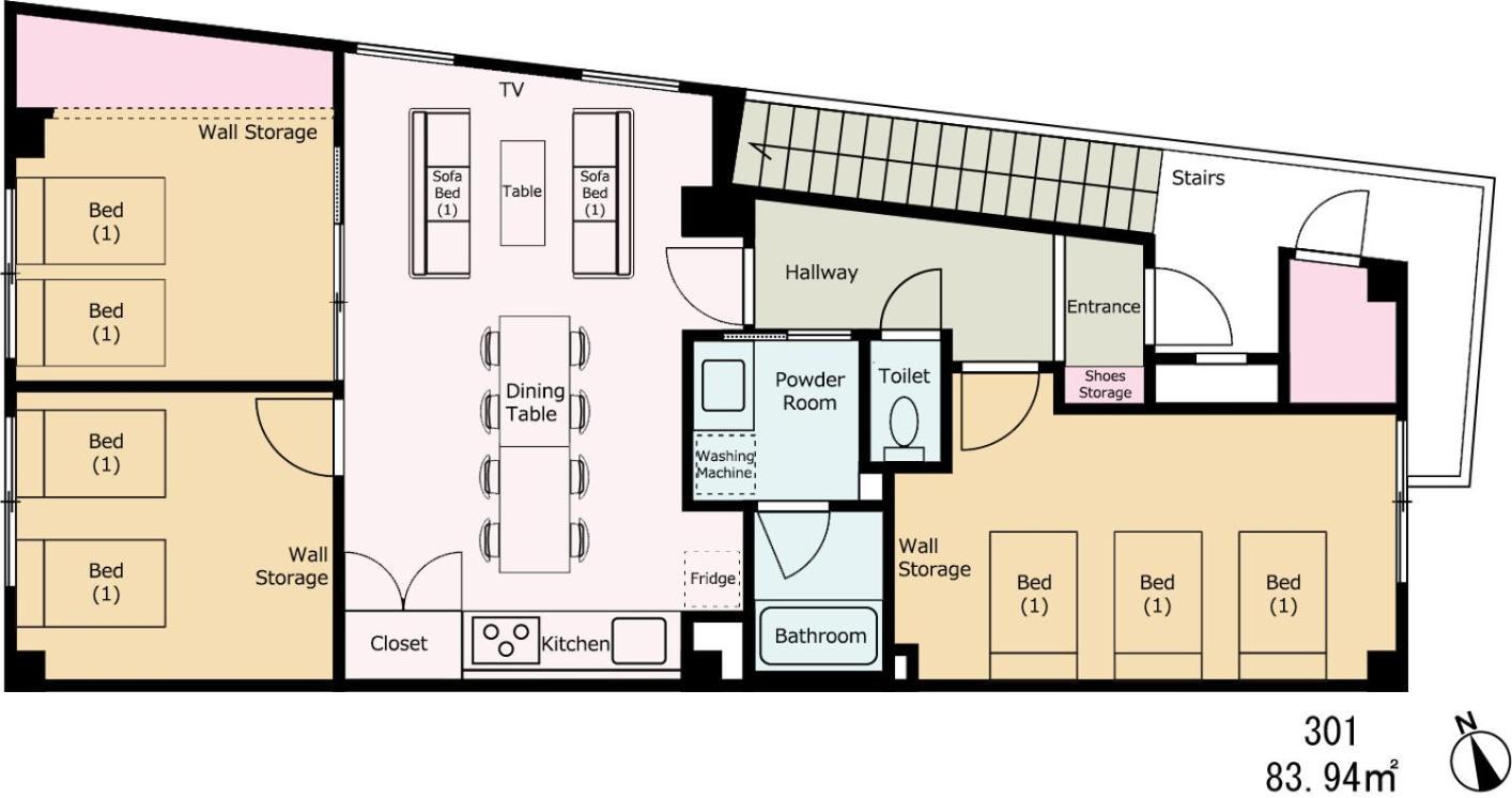 Prism Zoshiki Kamata Appartement *